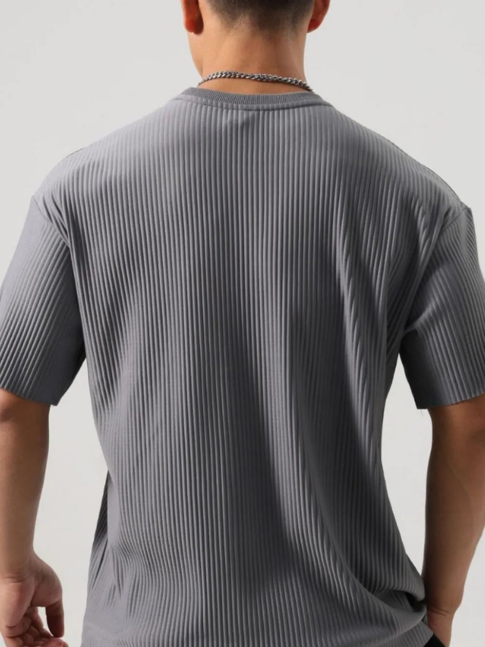 Men's Plus Size Round Neck Half Sleeve T-Shirt NicholesGifts