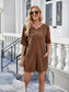 Lovelet Backless Pocketed Round Neck Half Sleeve Romper nicholesgifts