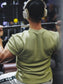 Men's Full Size Breathable Short Sleeve T-Shirt Plus Size nicholesgifts