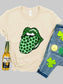 Saint Patrick's Day Round Neck T-Shirt nicholesgifts