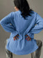 Textured Collared Neck Flounce Sleeve Shirt nicholesgifts