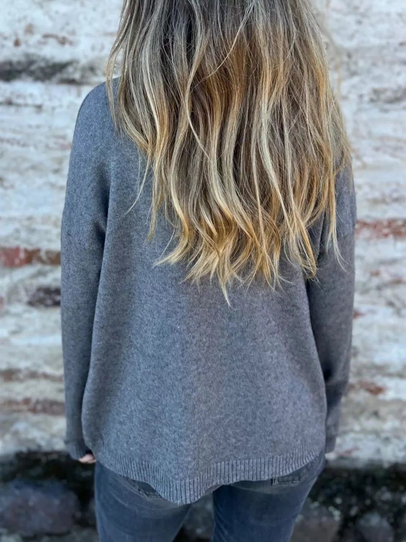 Full Size Turtleneck Long Sleeve Sweater Plus Size
