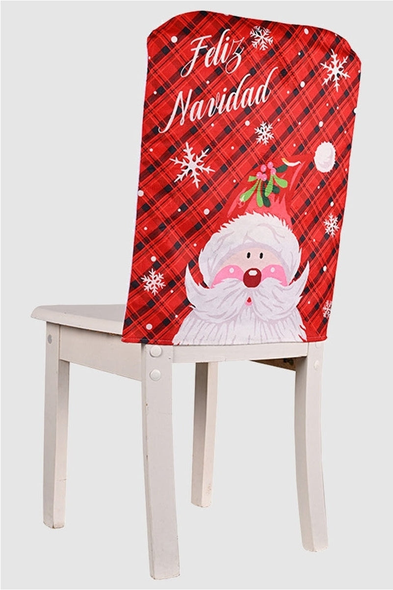 Christmas Chair Cover nicholesgifts