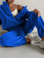 Zip Up Long Sleeve Hoodie and Joggers Set nicholesgifts