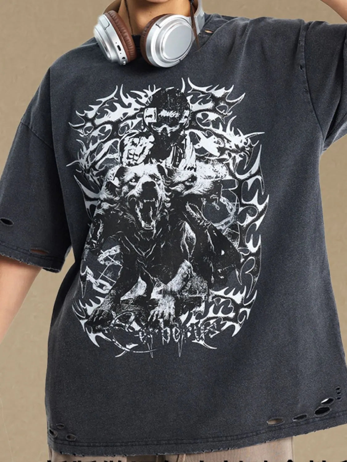 Men's Graphic Round Neck Half Sleeve T-Shirt NicholesGifts