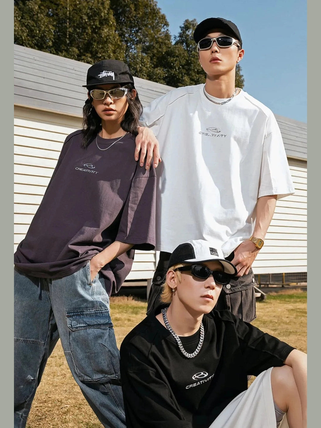 Men's Round Neck Half Sleeve T-Shirt Trendsi