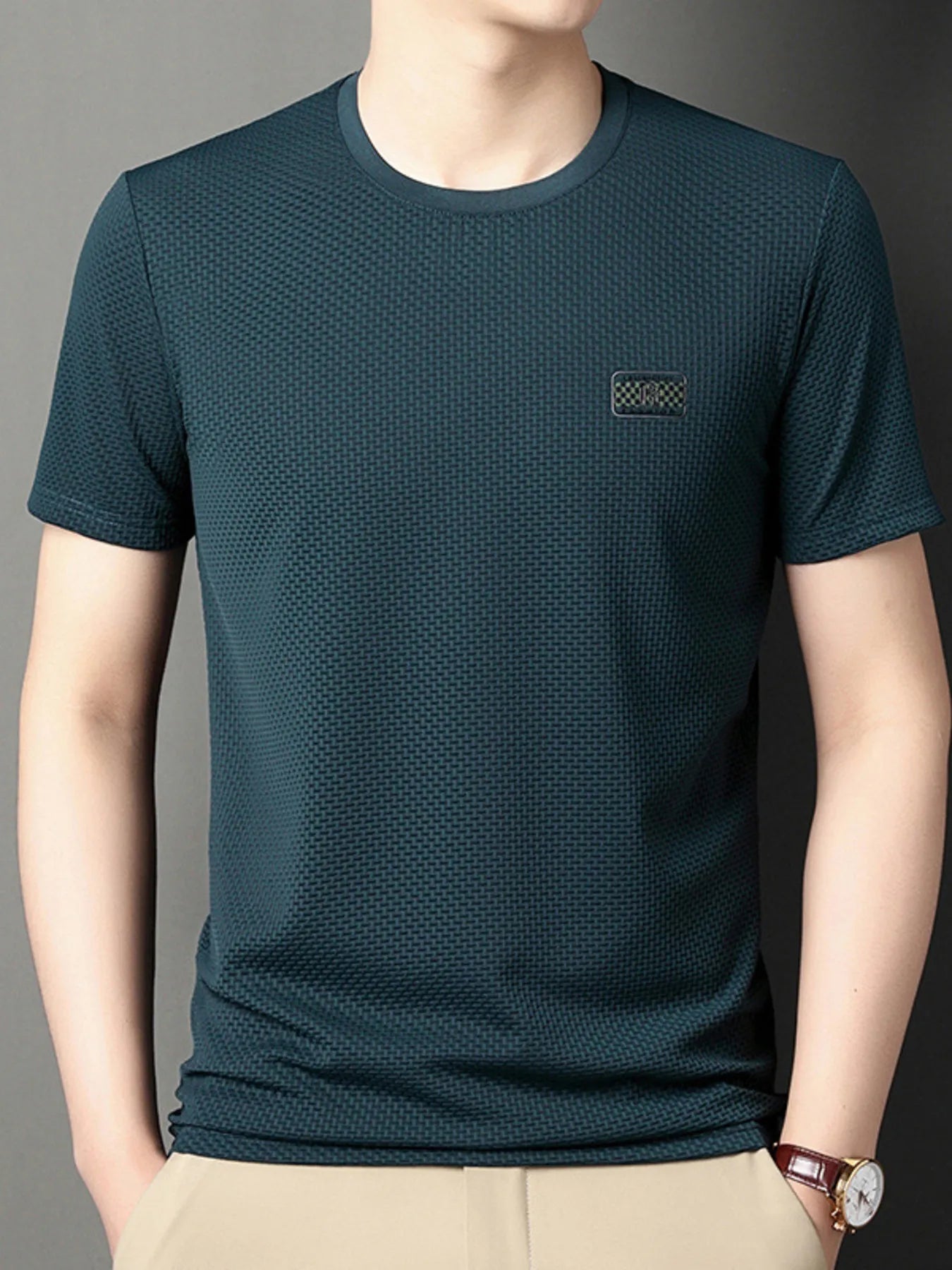 Men's Plus Size Breathable Short Sleeve T-Shirt NicholesGifts