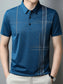 Men's Plus Size Short Sleeve Business Casual Polo Shirt nicholesgifts