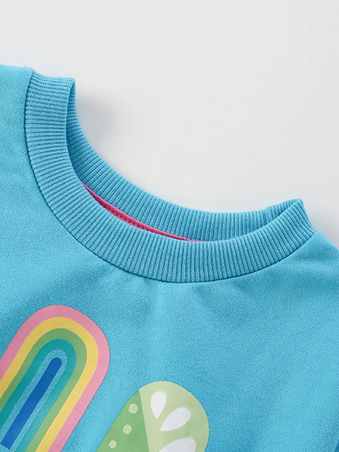 Children's Ice Cream Graphic Round Neck Sweatshirt Trendsi