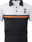 Men's Plus Size Collared Neck Short Sleeve Polo nicholesgifts