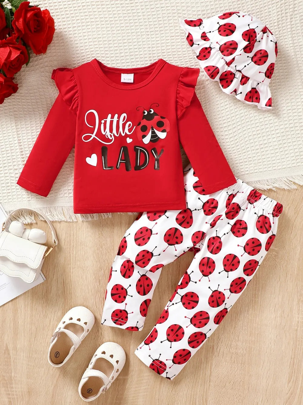 Children's Cartoon Top and Pants Set Trendsi