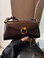 Retro Ring Decor Shoulder Bag nicholesgifts