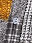 Men's Plus Size Plaid Short Sleeve Button-Up Shirt nicholesgifts