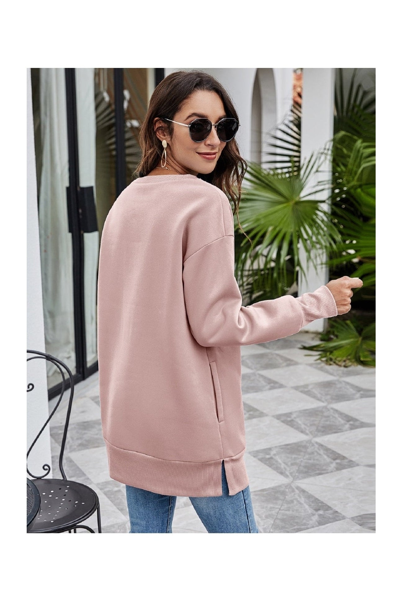 BELIEVE Graphic Tunic Sweatshirt NicholesGifts