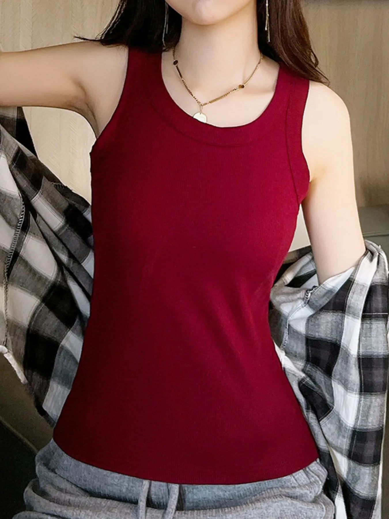 Scoop Neck Tank Top NicholesGifts