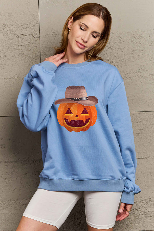 Simply Love Full Size Graphic Dropped Shoulder Sweatshirt NicholesGifts