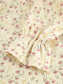 Floral Print Button-Down Top and Pants Lounge Set nicholesgifts