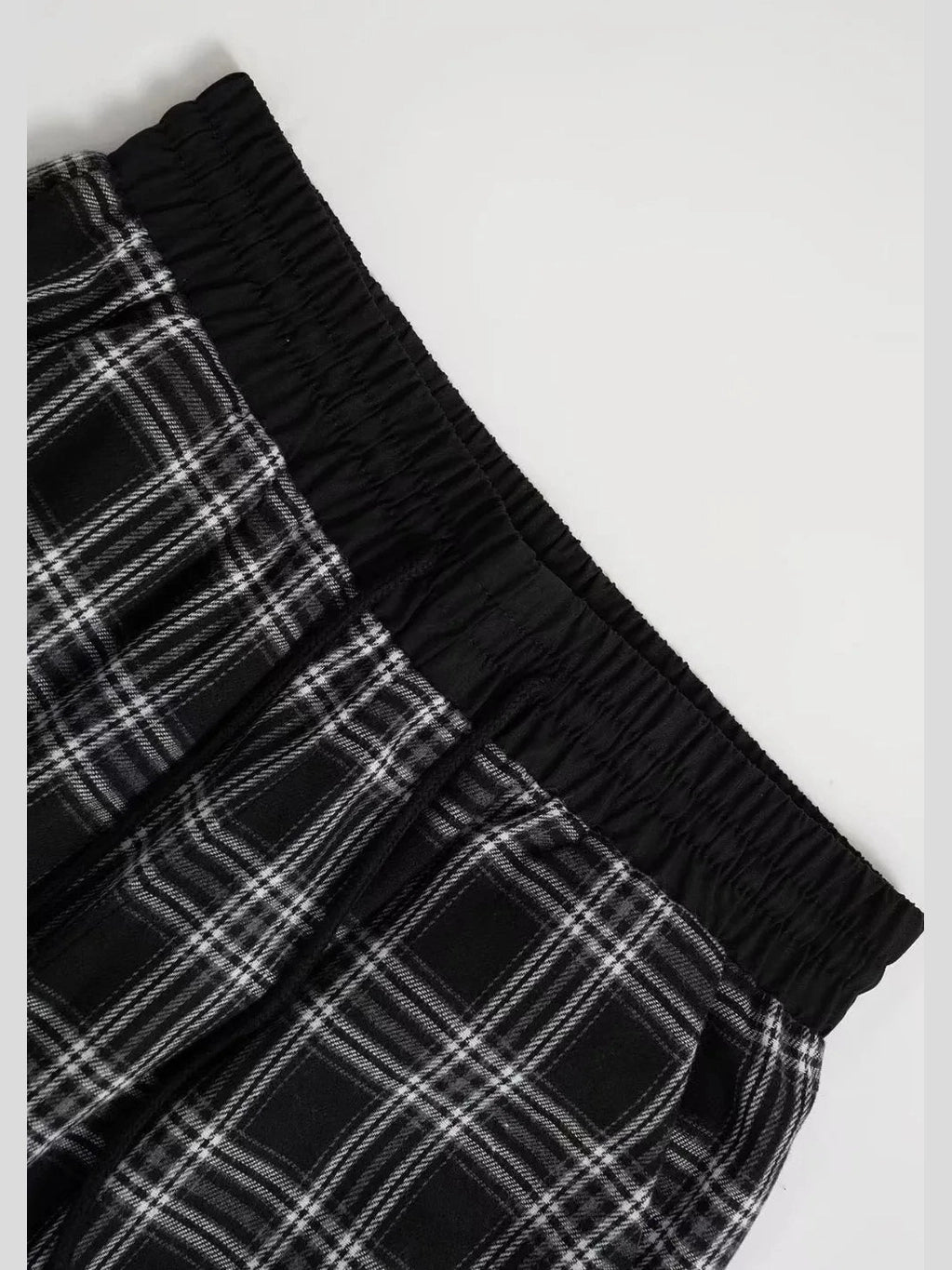 Plaid Wide Leg Pants Trendsi