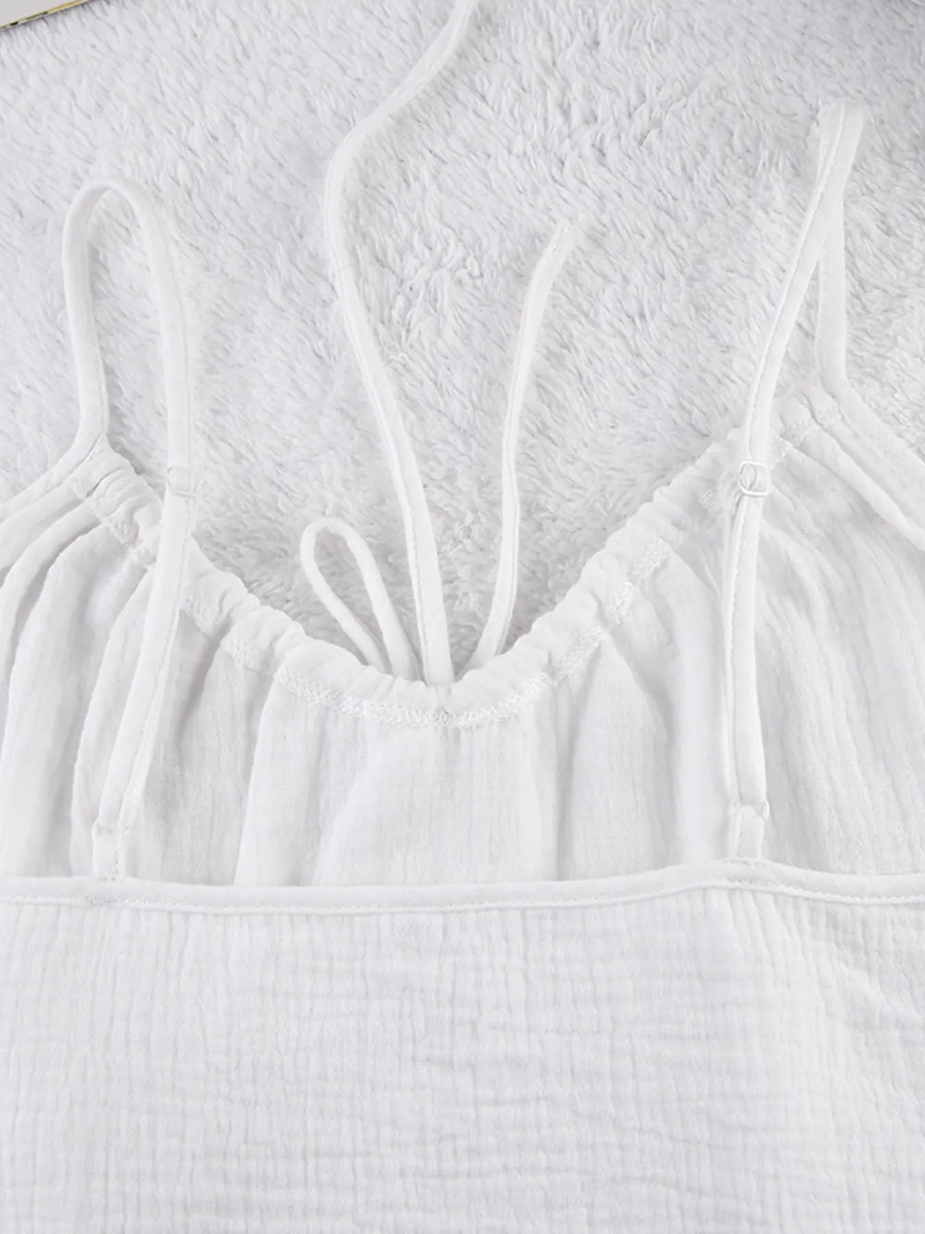 Tie Front Cami and Shorts Lounge Set nicholesgifts