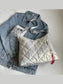 Quilted Nylon Travel Bag Trendsi