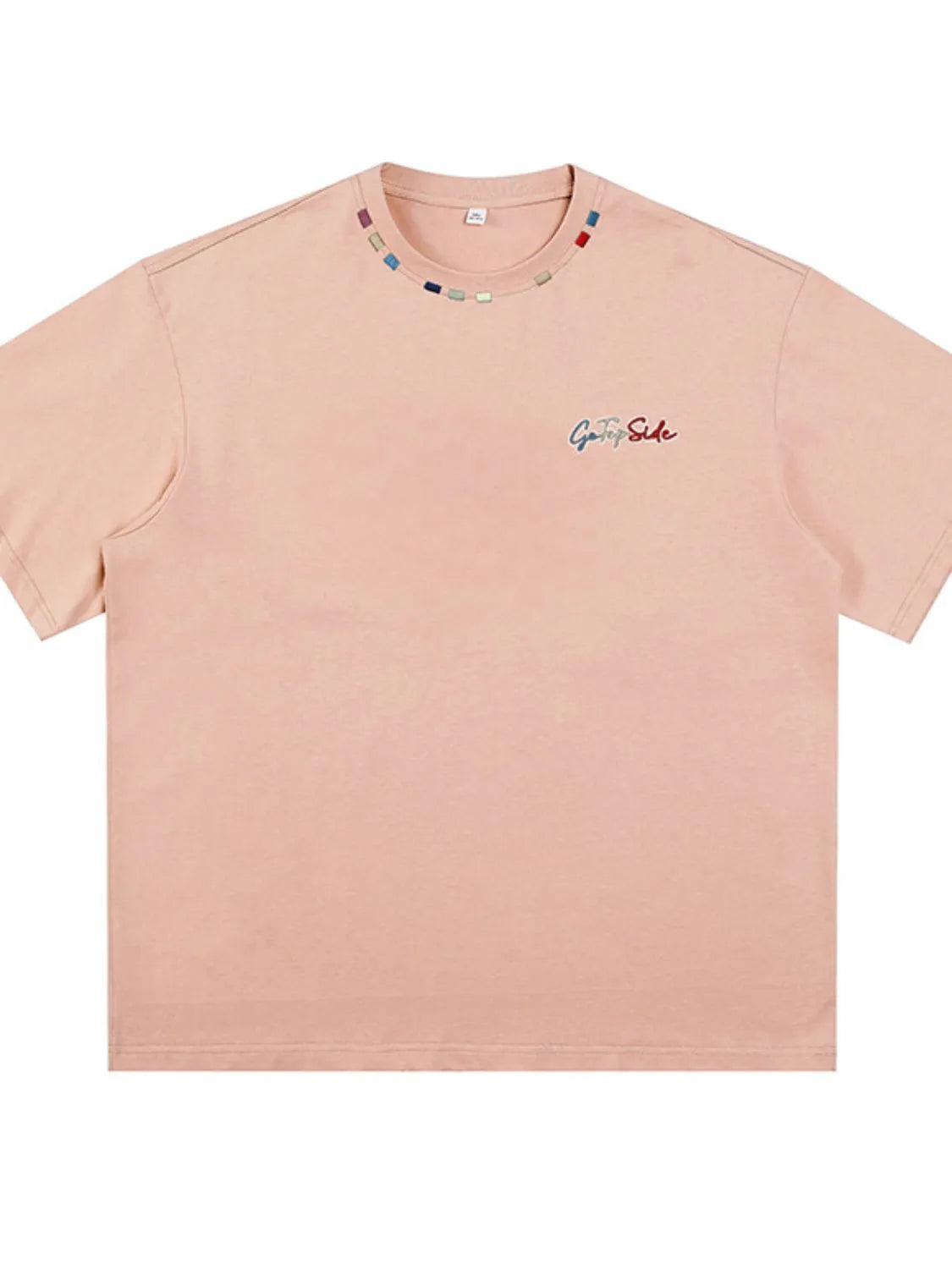 Men's Plus Size Round Neck Half Sleeve T-Shirt Trendsi