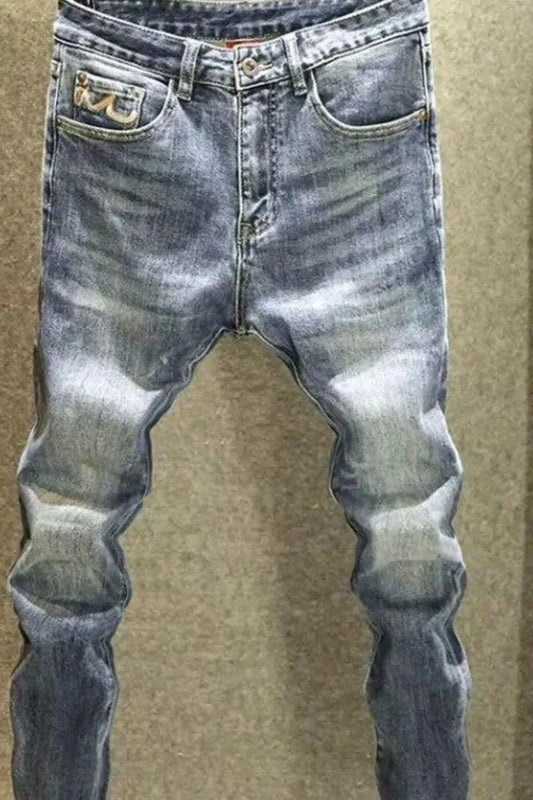 Men's Skinny Jeans with Pockets Trendsi