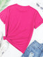 Sequin Easter Egg Short Sleeve T-Shirt nicholesgifts
