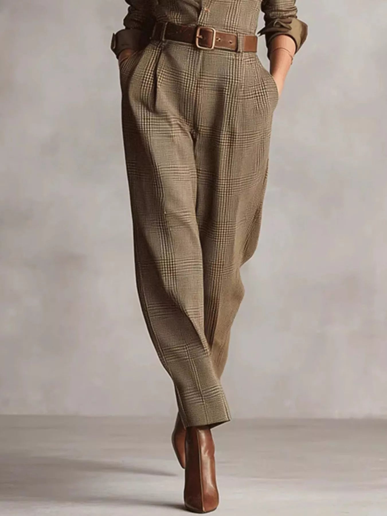 Button Front Long Sleeve Jumpsuit nicholesgifts