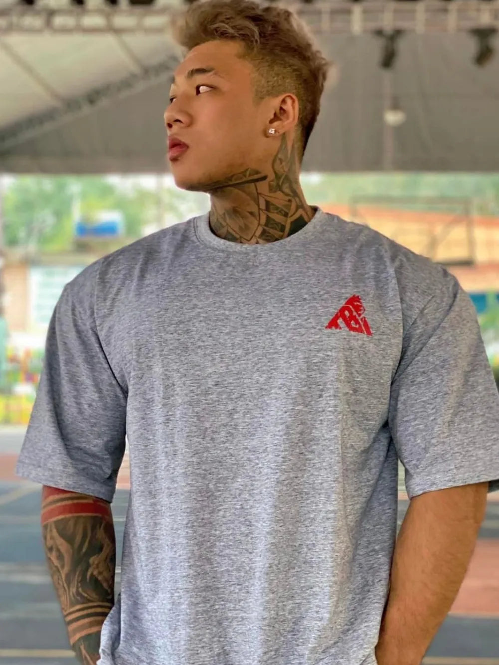 Men's Plus Size KING KONG Round Neck T-Shirt Trendsi