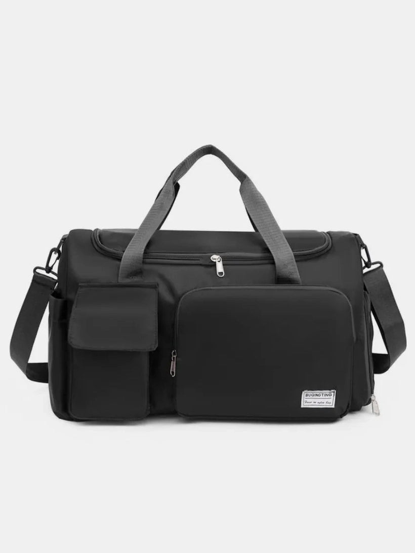 Oxford Cloth Detachable Strap Travel Bag nicholesgifts