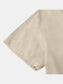 Men's Plus Size Casual Short Sleeve Button Down Shirt nicholesgifts
