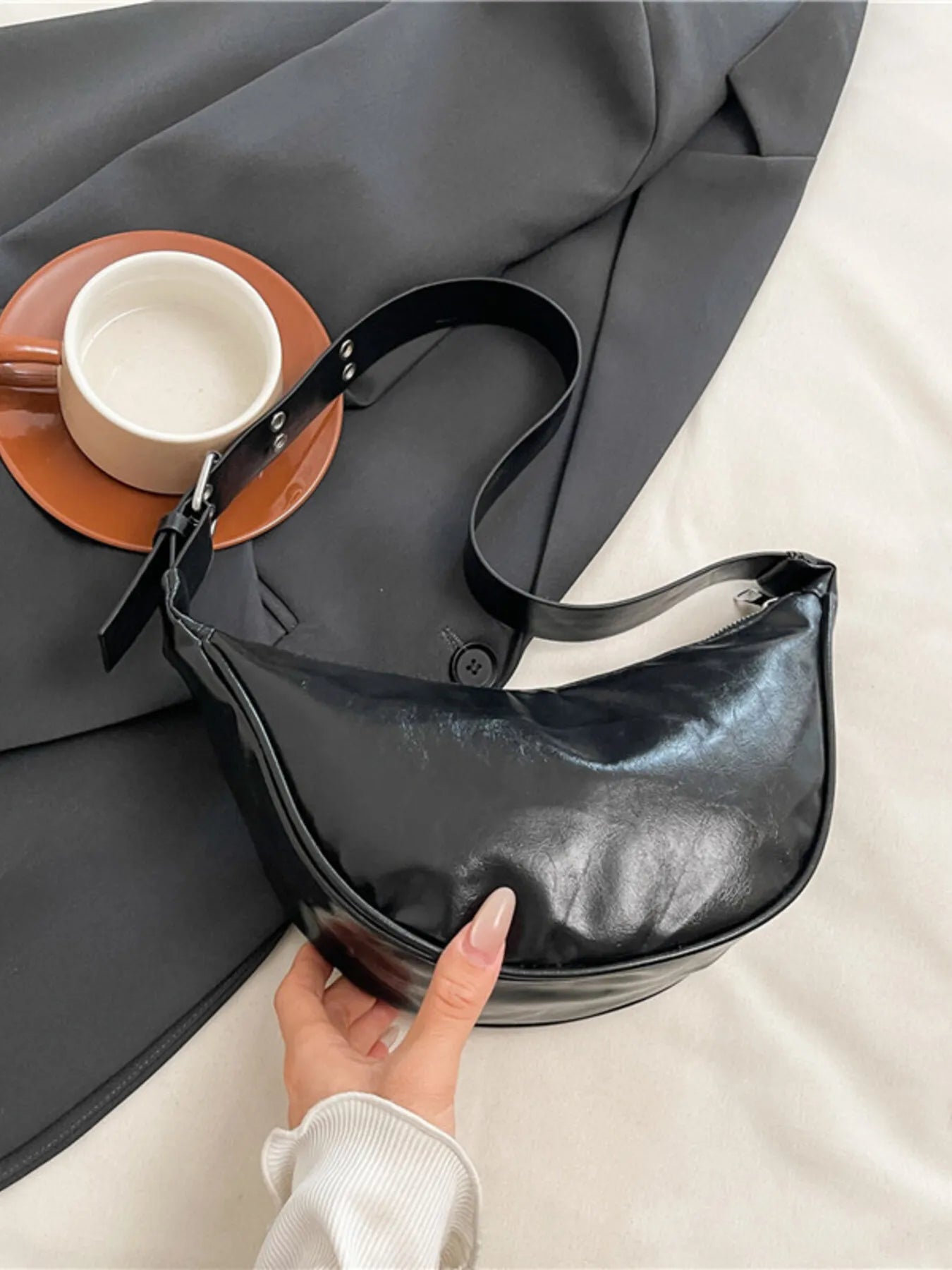 Adjustable Strap Shoulder Bag Trendsi