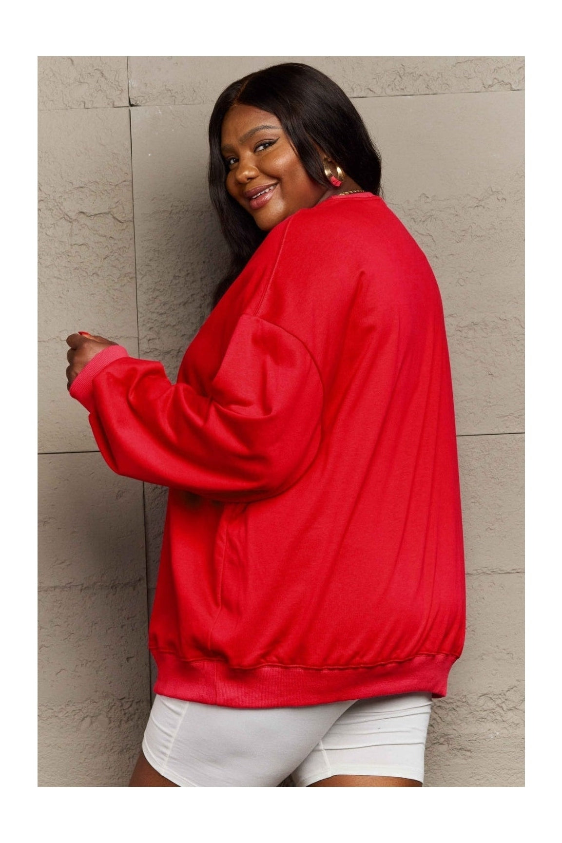 Simply Love Full Size Graphic Round Neck Sweatshirt nicholesgifts