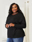 Women Double Take Seam Detail Round Neck Long Sleeve Top nicholesgifts