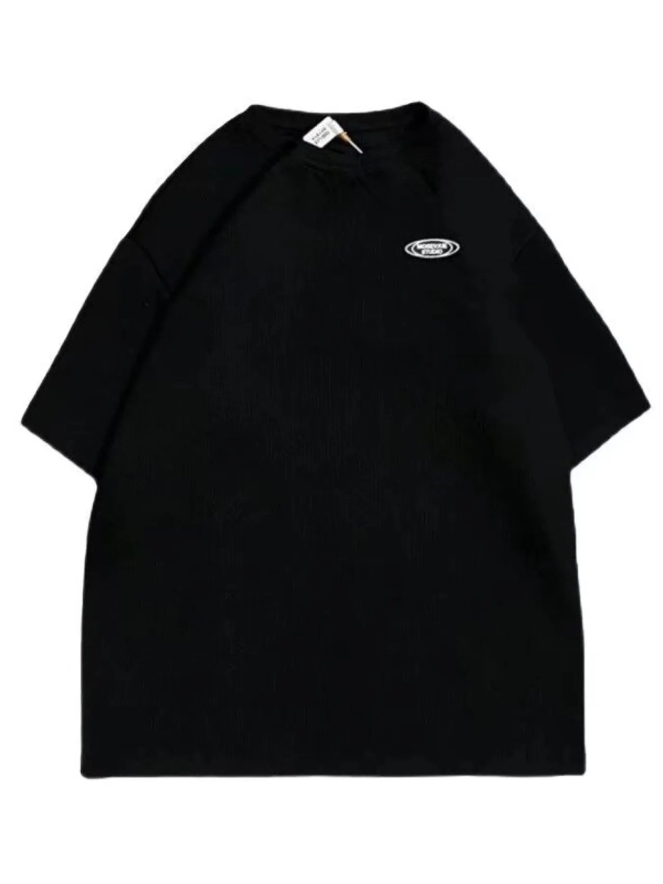 Men's Full Size Round Neck Half Sleeve T-Shirt Plus Size Trendsi