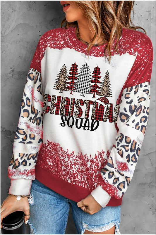 Christmas Tree Graphic Sweatshirt NicholesGifts