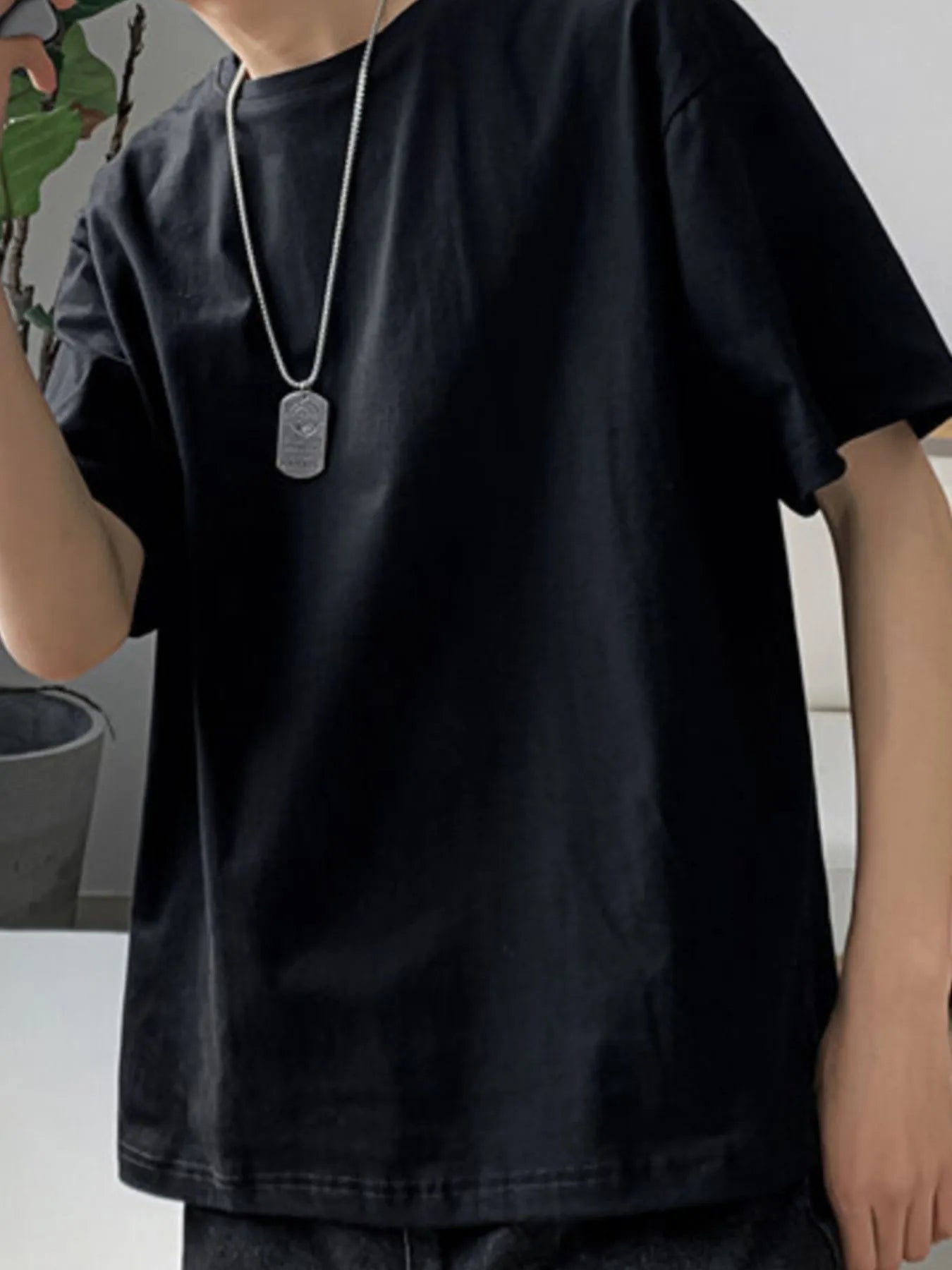 Men's Round Neck Short Sleeve T-Shirt NicholesGifts