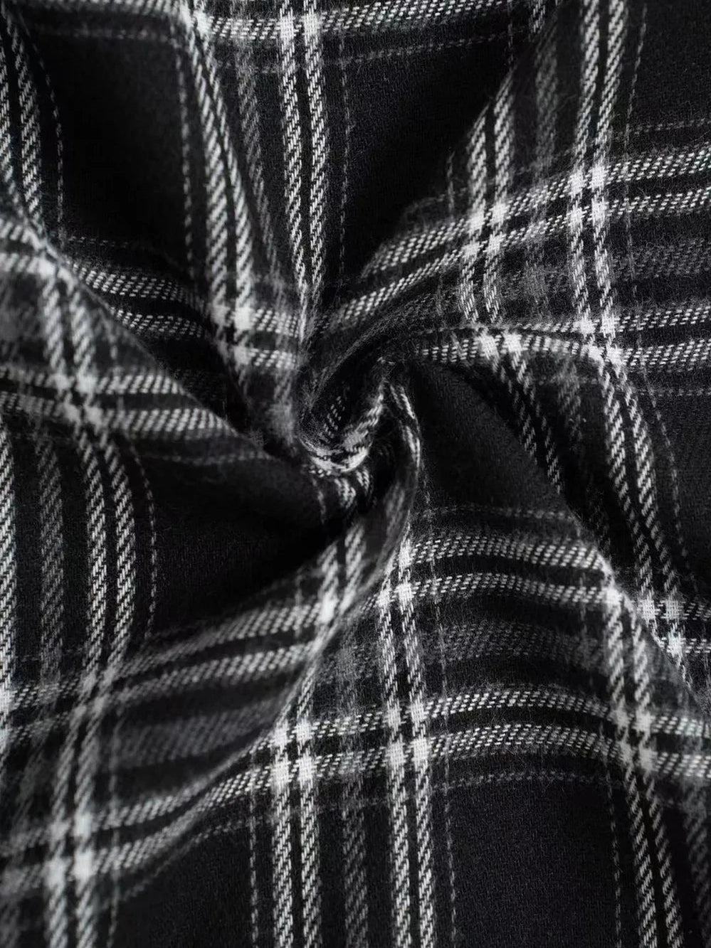 Plaid Wide Leg Pants Trendsi