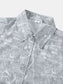 Men's Printed Short Sleeve Button Down Shirt nicholesgifts