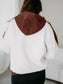 Color Block Patchwork Hooded Sweatshirt nicholesgifts