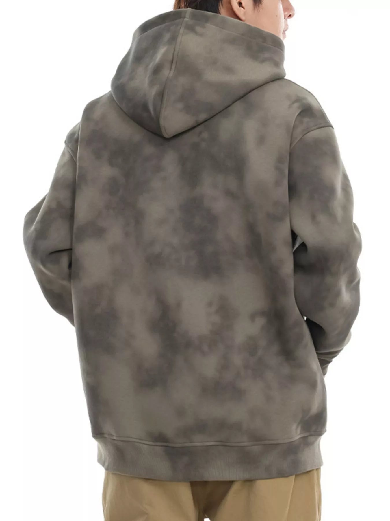 Men's Plus Size Tie-Dye Long Sleeve Hoodie NicholesGifts