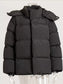 Pocketed Zip Up Hooded Puffer Jacket nicholesgifts