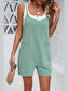 Devine Spaghetti Strap Romper with Pockets nicholesgifts