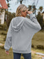 Zip Up Drawstring Long Sleeve Hooded Jacket nicholesgifts