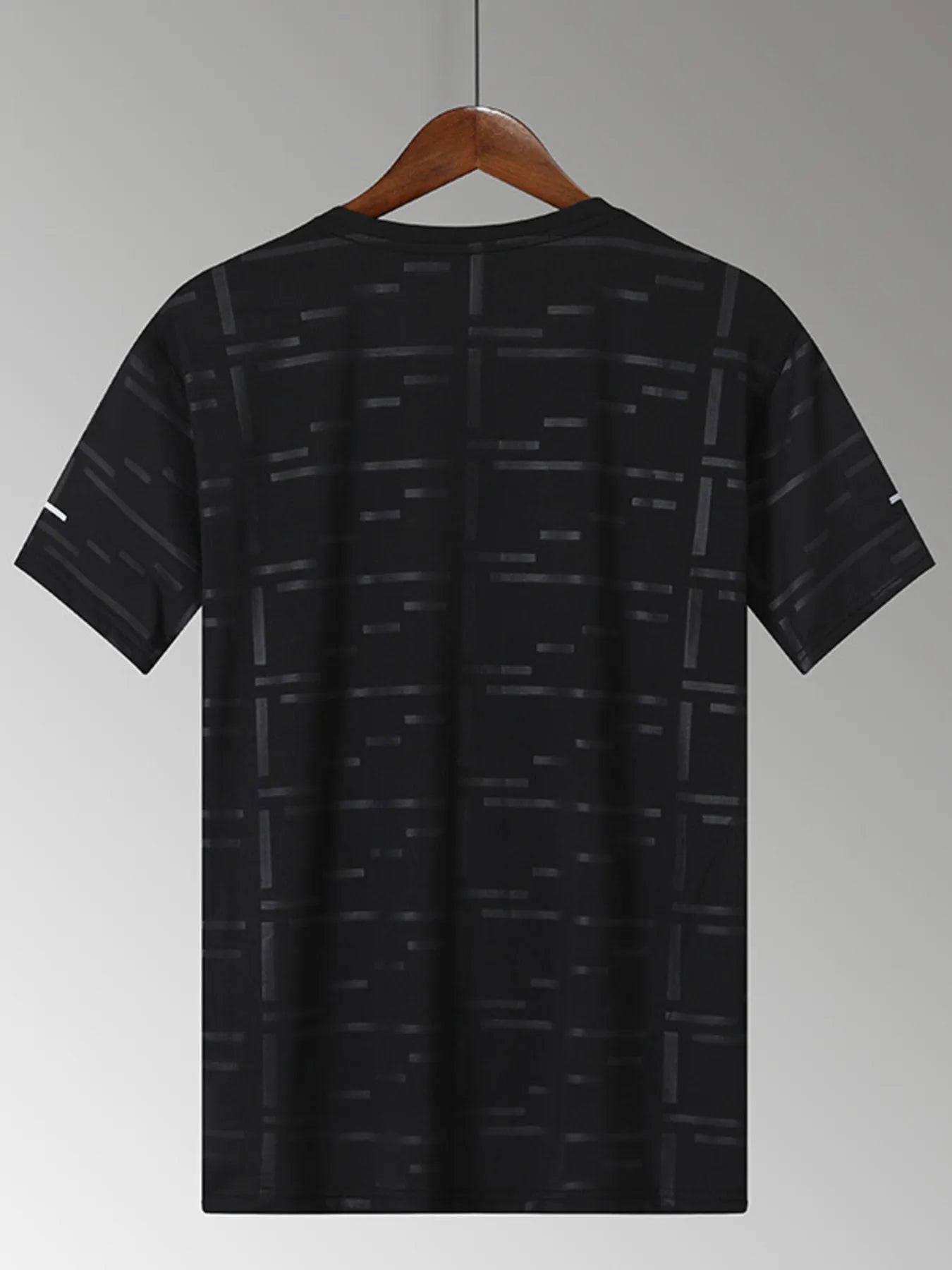 Men's Plus Size Round Neck Short Sleeve T-Shirt Trendsi