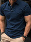 Men's Full Size Collared Neck Short Sleeve Polo Plus Size nicholesgifts