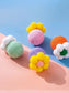 Interactive Flower Design Squeaky Pet Sound Toy nicholesgifts