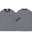 Men's Classic Striped Cotton Crew Neck T-Shirt nicholesgifts