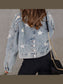 Bead Detail Denim Jacket nicholesgifts