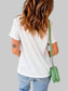 USA Round Neck Short Sleeve T-Shirt nicholesgifts